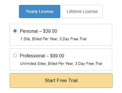 PayPal Buy Now Button Pricing