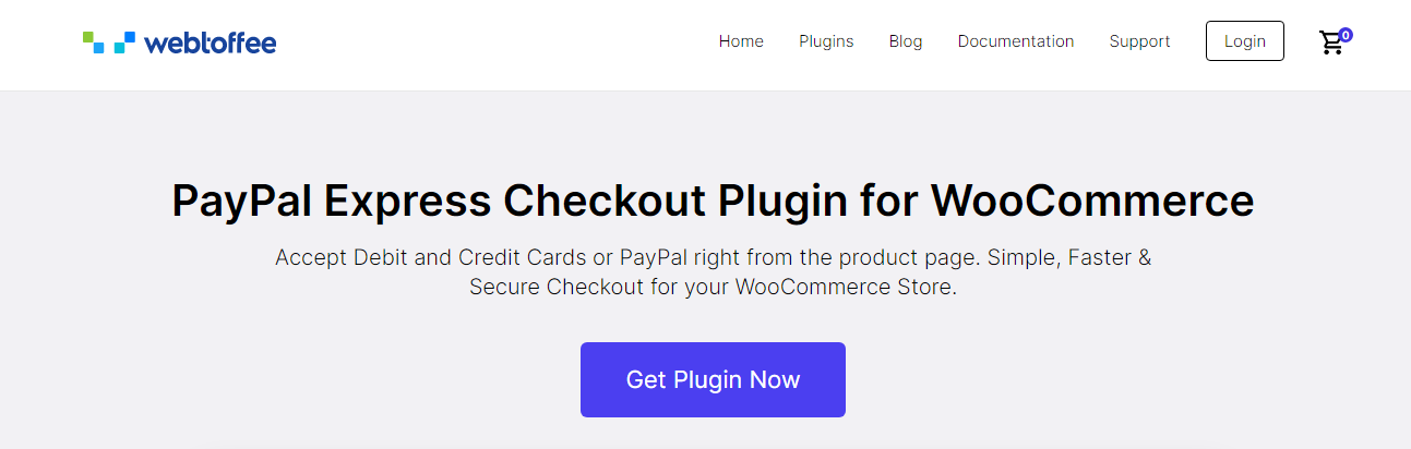 PayPal express checkout plugin